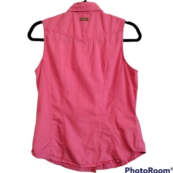 Columbia pink sleeveless top Medium - Picture 2 of 5